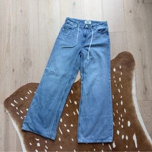 paige drawstring waist jeans